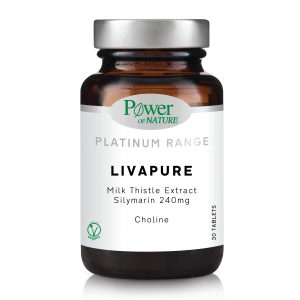 Power Health Classics Platinum LivaPure Ισχυρό Συμπλήρωμα Διατροφής για την Καλή Υγεία του Ήπατος, 30 tabs