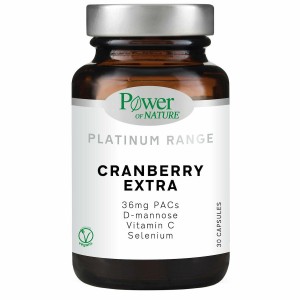 Power Of Nature Platinum Range Cranberry Extra 30 κάψουλες