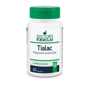 Doctor's Formulas TIALAC φόρμουλα δυσανεξίας, 60 κάψουλες