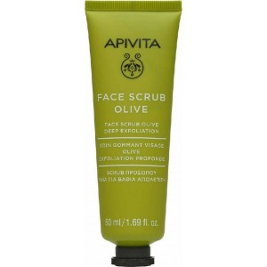 Αpivita Face Scrub Βαθιάς Απολέπισης με Ελιά, 50ml