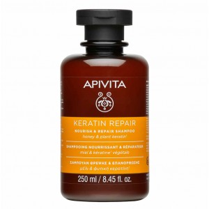 Apivita Keratin Repair Ξηρό Σαμπουάν Αναδόμησης/Θρέψης για Ξηρά Μαλλιά 250ml