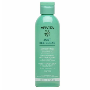 Apivita Lotion κατά της Ακμής Just Bee Clear για Λιπαρές Επιδερμίδες 200ml