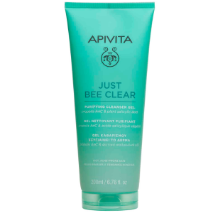 Apivita Gel Καθαρισμού Just Bee Clear για Λιπαρές Επιδερμίδες 200ml