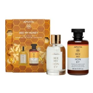 Apivita Promo Bee My Honey Eau De Toilette Άρωμα 100ml & Δώρο Shower Gel With Honey & Aloe Αφρόλουτρο Με Μέλι & Αλόη 250ml