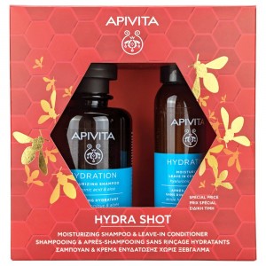 Apivita PROMO PACK Hydration Σαμπουάν Ενυδάτωσης 250ml & Κρέμα Μαλλιών Χωρίς Ξέβγαλμα Με Υαλουρονικό Οξύ 100ml