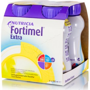 Nutricia Fortimel Extra 4 x 200ml Βανίλια