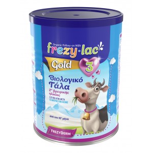 Frezylac Gold 3 Βιολογικό Γάλα σε Σκόνη 12m+ 900gr