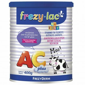 Frezylac AC Plus Βρεφικό Γάλα Αντιμετώπισης Κολικών 0-12m 400gr