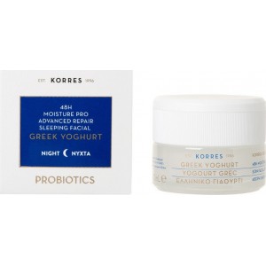 Korres Greek Yoghurt Κρέμα Νύχτας Ενυδάτωσης με Προβιοτικά 40ml