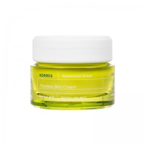 Korres Santorini Grape Poreless Skin Cream Κρέμα Προσώπου για Ενυδάτωση & Σύσφιξη 40ml