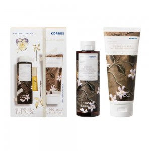 Korres Promo με Renewing Body Cleanser Αφρόλουτρο Γιασεμί, 250ml & Body Milk Ενυδατικό Γαλάκτωμα Σώματος Γιασεμί, 200ml, 1σετ