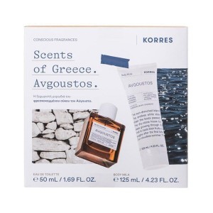 Korres Promo Avgoustos Eau de Toilette 50ml & Avgoustos Γαλάκτωμα Σώματος 125ml