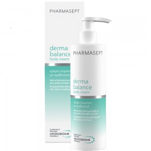 Pharmasept Derma Balance Body Cream Ενυδατική Κρέμα Kαθημερινής Xρήσης Για Ξηρές & Ευαίσθητες Επιδερμίδες 250ml