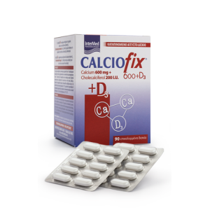 Intermed Calciofix 600mg + 200IU D3 90 ταμπλέτες