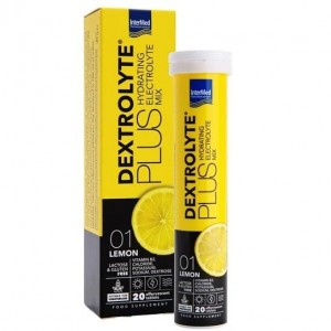 Intermed Dextrolyte Plus Hydrating Electrolyte Mix Lemon, 20eff.tabs