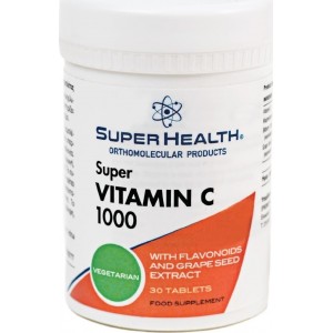 Super Health Vitamin C 1000 30 ταμπλέτες