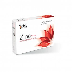 Uplab Zinc 50mg Συμπλήρωμα Διατροφής με Ψευδάργυρο 60 Δισκία