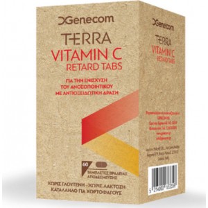 Genecom Terra Vitamin C Retard 60 ταμπλέτες