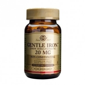 Solgar Gentle Iron 20mg 180 φυτικές κάψουλες