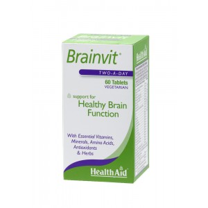 Health Aid Brainvit Two-a-Day, 60 ταμπλέτες