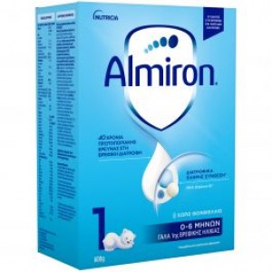 Nutricia Almiron 1 Γάλα 1ης Βρεφικής Ηλικίας 600gr