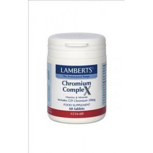 Lamberts Chromium Complex 200μg 60 ταμπλέτες