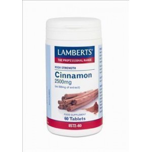 Lamberts Cinnamon 2500mg 60 ταμπλέτες