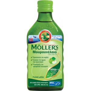 Moller's Cod Liver Oil 250ml Μήλο