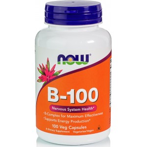 Now Foods B-100 Complex 100 κάψουλες