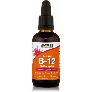 Now Foods Liquid B-12 B-Complex 59ml