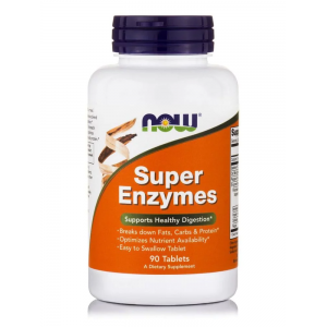 Now Foods Super Enzymes 90 Ταμπλέτες