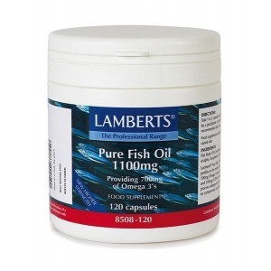 Lamberts Pure Fish Oil 1100mg (Epa) 120 Κάψουλες