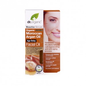 Dr.Organic Moroccan Argan Facial Oil Age Delay 30ml