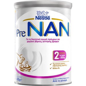 Nestle Γάλα σε Σκόνη Pre NAN Stage 2 0m+ 400gr