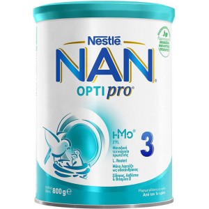 Nestle Γάλα σε Σκόνη Nan Optipro 3 12m+ 800gr