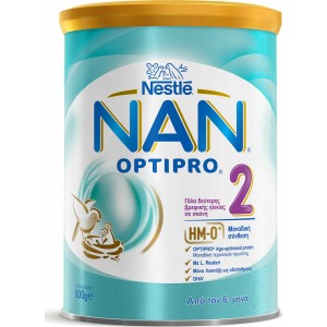 Nestle Γάλα σε Σκόνη Nan Optipro 2 6m+ 800gr