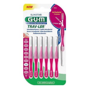 Gum Μεσοδόντια Βουρτσάκια Trav-Ler 1612 Tapered1.4mm 6 Τεμάχια