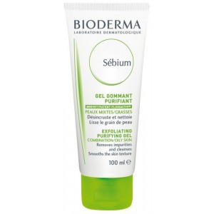 Bioderma Sebium Gommant Αφρίζον Gel Καθαρισμού & Απολέπισης 100ml