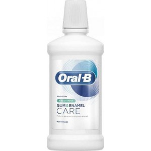 Oral B Pro Gum & Enamel Care Fresh Mint Mouthwash Στοματικό Διάλυμα Για Ενδυνάμωση Σμάλτου Γεύση Μέντα 500ml