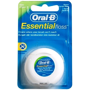 Oral-B Essential Floss Κερωμένο Οδοντικό Νήμα 50m