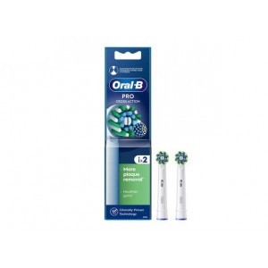 Oral-B Cross Action Ανταλλακτικές Κεφαλές για Ηλεκτρική Οδοντόβουρτσα 2τμχ