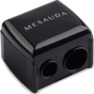 Mesauda Milano Double Pencil Sharpener Διπλή Ξύστρα Για Μολύβια Μακιγιάζ