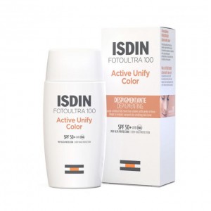 Isdin FotoUltra 100 Active Unify Color Fusion Fluid Αντηλιακή Κρέμα Προσώπου SPF50 50ml