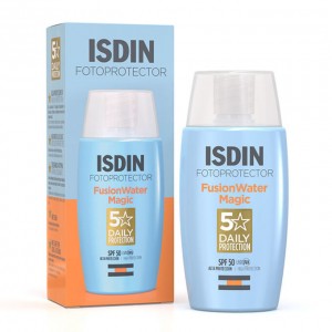 Isdin Fotoprotector Fusion Water SPF 50+ Ανάλαφρης Υφής Αντηλιακό Προσώπου για Εξωτερικές Δραστηριότητες, 50ml