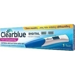 Clearblue Digital Ψηφιακό Τεστ Εγκυμοσύνης 1τμχ