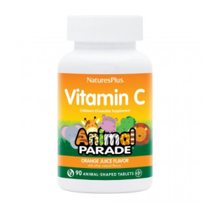 Nature's Plus Animal Parade Vitamin C 90 μασώμενες ταμπλέτες